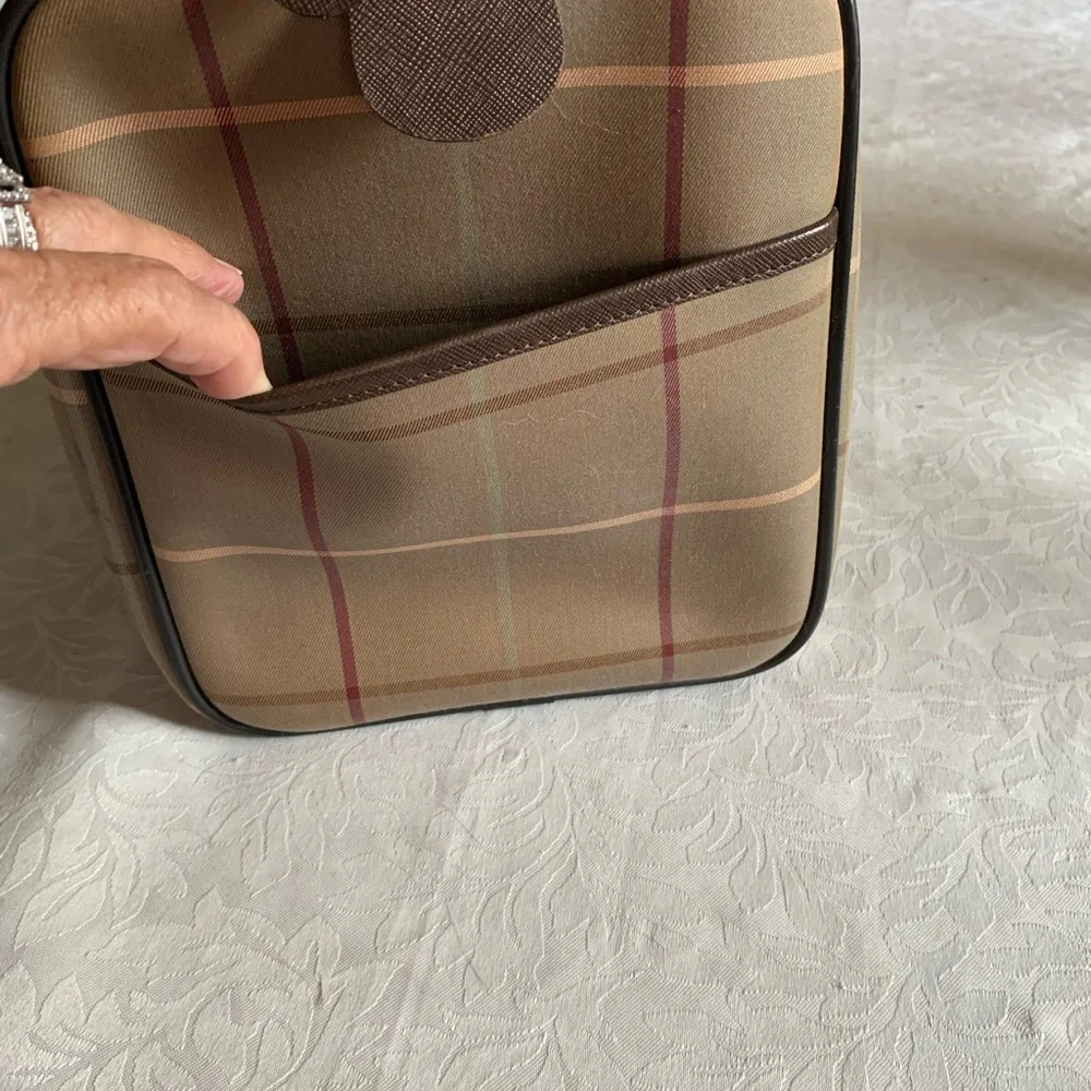 Vintage Burberrys Tan and Brown Plaid
